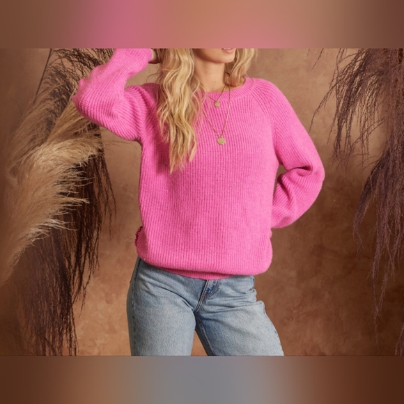 #14353 🩷 🛑S,L NEW! CHIC SEXY BOHO Crochet Lace Cross Back Pullover - Picture 4 of 15